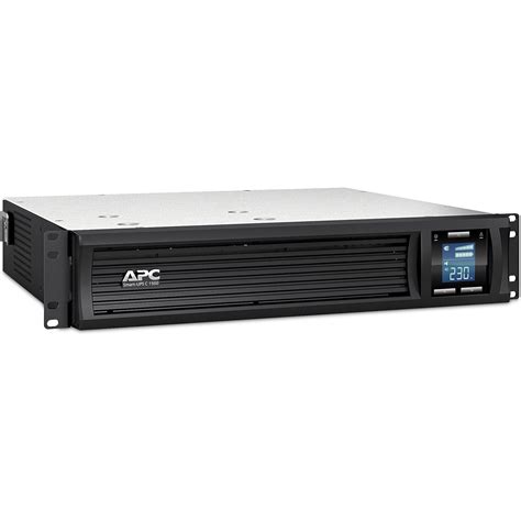 apc smart-ups 1500va lcd rm 2u 120v with network card|apc ups 1500va rack mount.